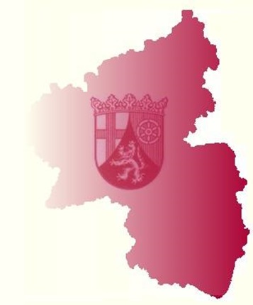 Karte von Rheinland-Pfalz